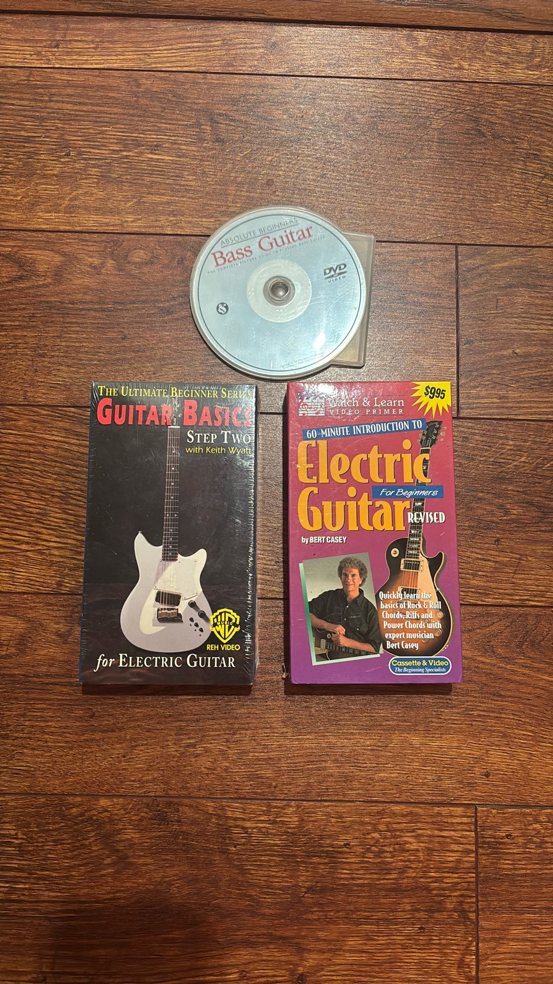Electric Guitar And Basic Guitar Tapes + Bass Guitar  CD
