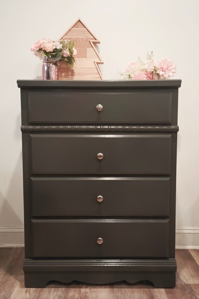 Tall Wood Dresser