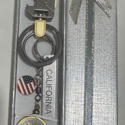 Us Ca Key Chain