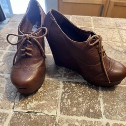 Charolotte Russe Wedge Booties 