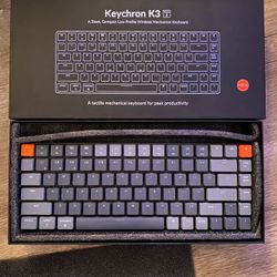 Keychron K3 Wireless Compact Mechanical Keyboard