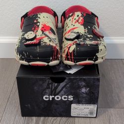 Crocs Friday The 13th Size 10