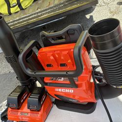 Blower Echo Nueva Viene Con 2 Pilas Y Cargador