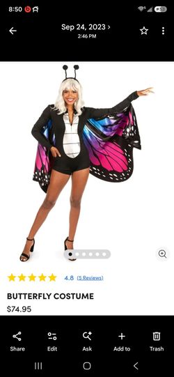 Butterfly bodysuit costume Tipsy elves Halloween