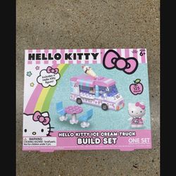 NWT Hello Kitty Ice Cream Truck Build Set