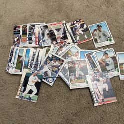 Old And New Baseball Cards Package