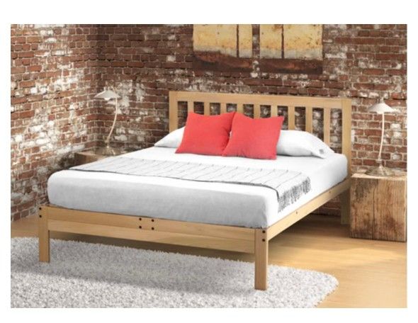 Queen Hardwood Bed Frame (Only)