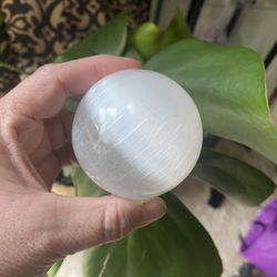 Selenite Sphere 