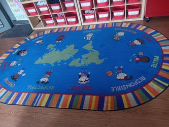 VERY NICE CHILDREN'S DAYCARE RUG FOR SALE