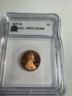 1977-S Lincoln Cent ICG PR70 DCAM