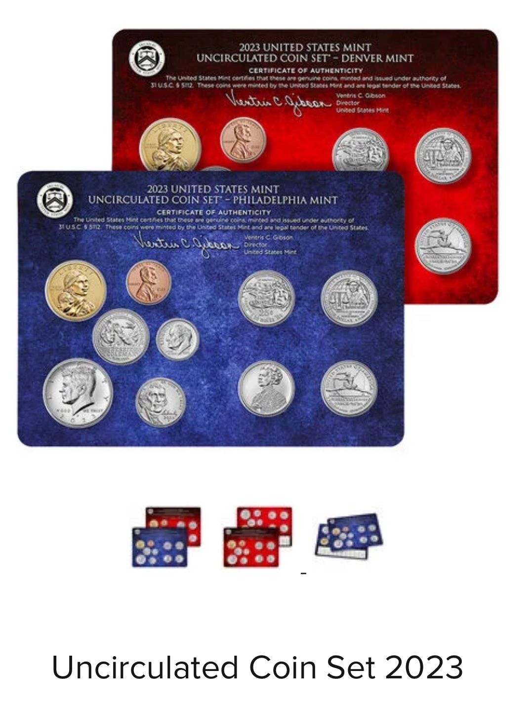 2023 Uncirculated Coin Set 23RJ