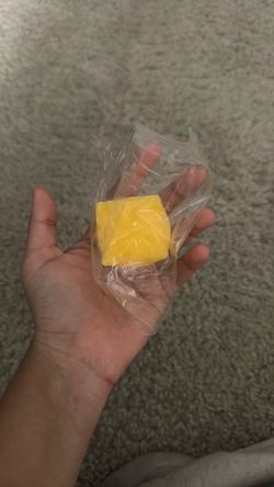 mini cheese squishy
