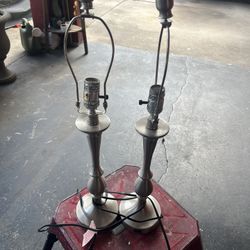 2 Lamps with USB Charging Port 