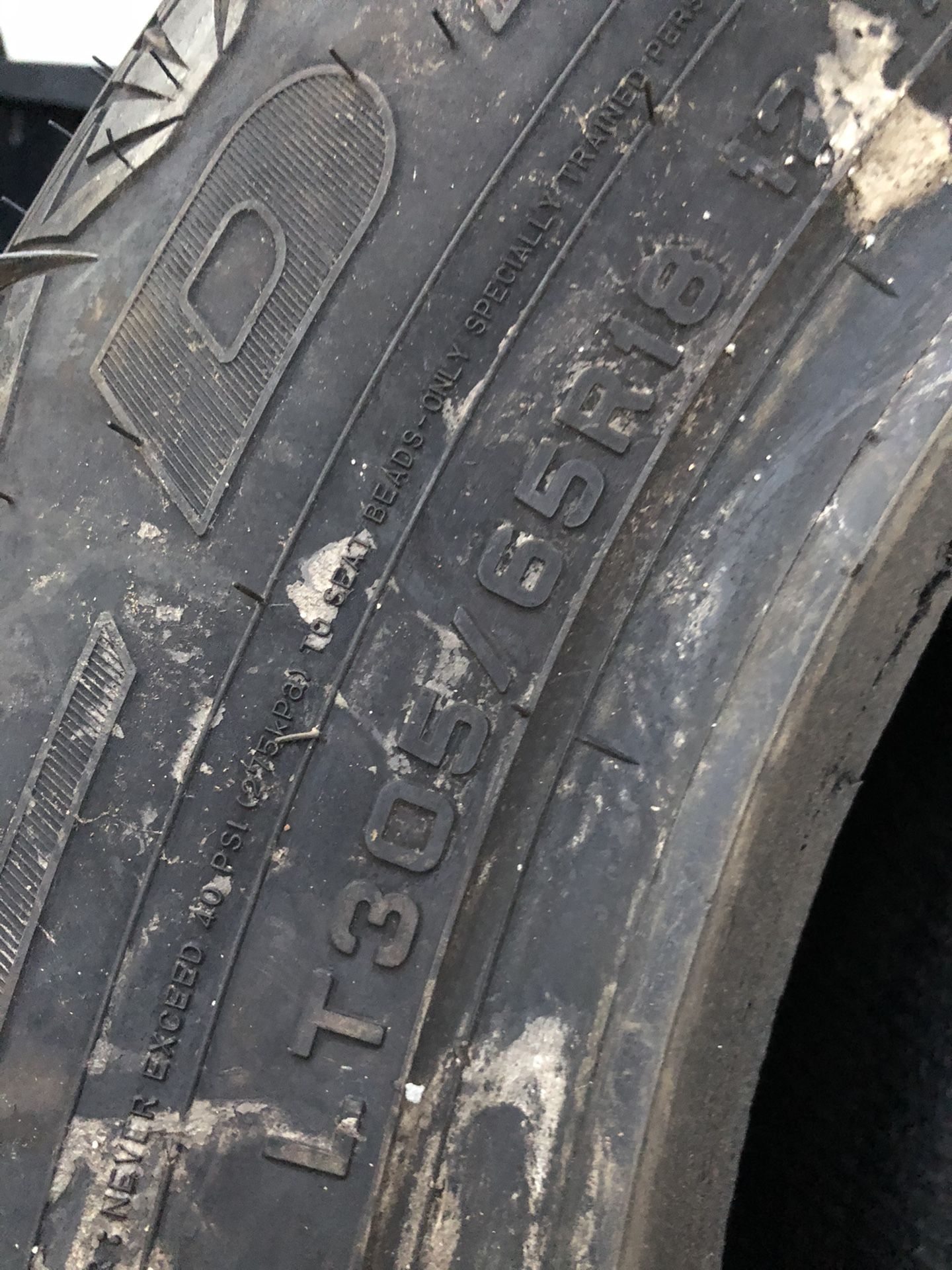 New Falken Wild Peak 305/65R18