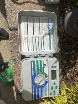 Sprinkler control box