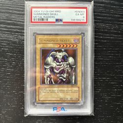 YuGiOh Summoned Skull PSA 6