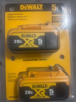 dewalt batteries