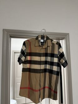Burberry Button Down & Swim Trunks