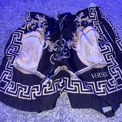 Black Versace Shorts