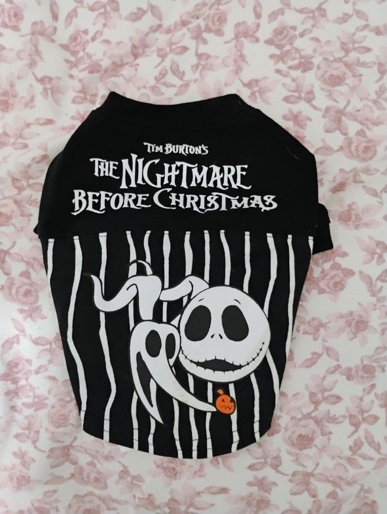 The Nightmare Before Christmas Shirt For Dogs