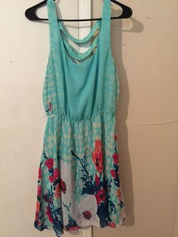Flower spring dress