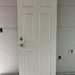 32” Garage Door To House Entry 