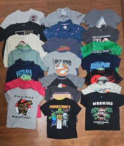 21 Pc SIZE 4-5 XS SHIRTS