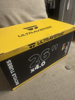 Pack Of 2 Ultraverse Bicycle Tubes 26”X4.0
