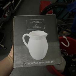 Stoneware Pitcher