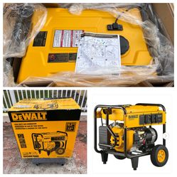 DeWalt DXGNR7000 Generator 7,000-Watt Electric Start Gasoline Powered Portable Generator *NEW*