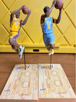 Lot of Kobe Bryant Lakers McFarlane Loose Figures Custom