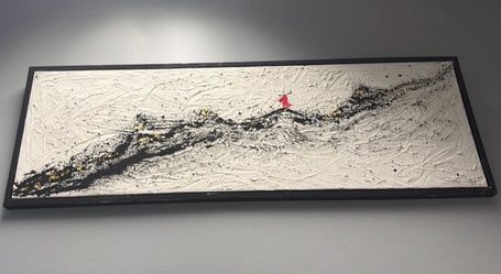 58*20 Wall Art: The Summit’s Solitude