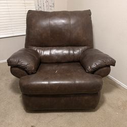 Comfy Brown Recliner