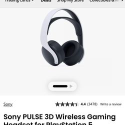 Play Station Pulse 3d Gaming Headset 
