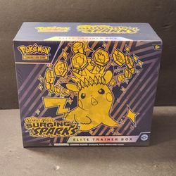 New Pokemon SV Surging Sparks Elite Trainer Box ETB Pikachu