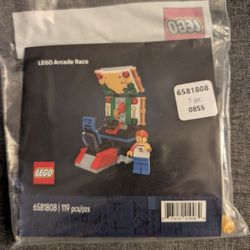 Rare LEGO Arcade Race Promo Set ((contact info removed)) – Sealed – Not Sold in Stores