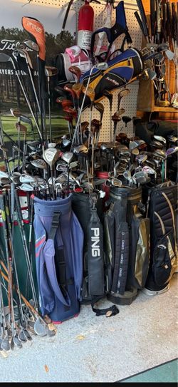 Golf garage sale today