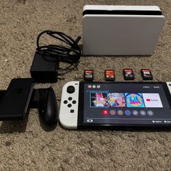 Nintendo Switch OLED + Games