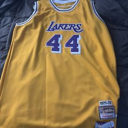 Brand new Lakers West 44 jersey size 2X