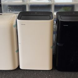 Toshiba 8000 BTU (12,000 BTU ASHRAE) Smart 3 In 1 Portable Smart  Air Conditioner 350 Sqft  AC Dehumidifier Remote Fan A/C