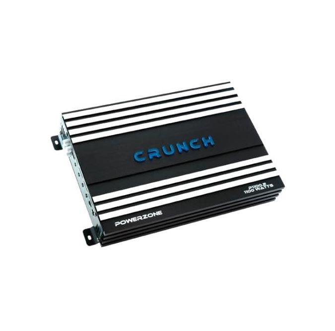 Crunch PowerZone P1100.2 1100 Maxx Watt Power A/B Class Two-Channel Amplifier