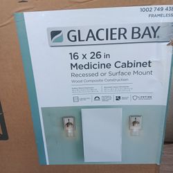 glacier bay medicine cabinet