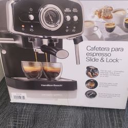 Hamilton Beach Espresso Machine w/ Milk Frother - Brand New in Box!