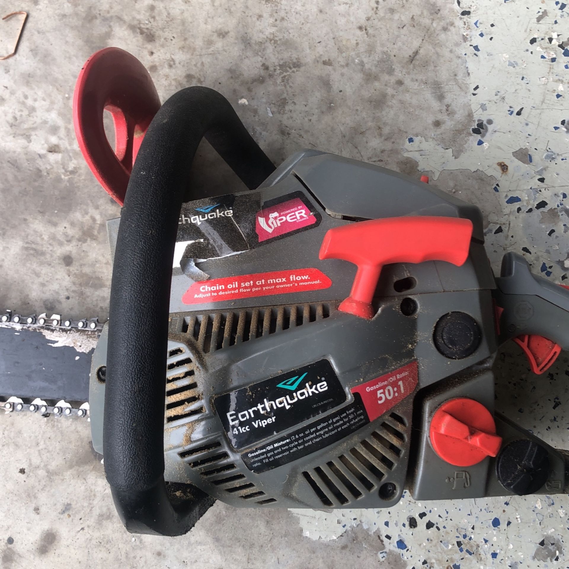 EARTHQUAKE 41cc VIPER CHAINSAW