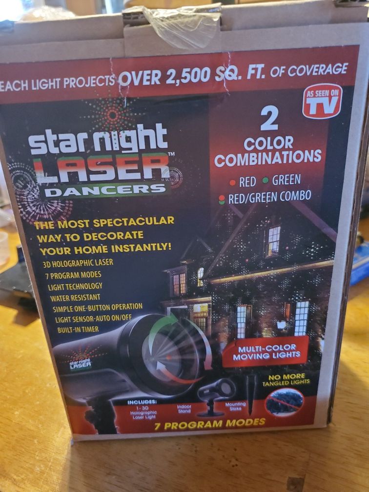 Star night laser light show for sale