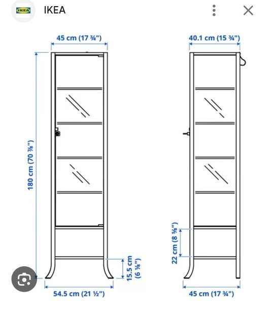 Ikea Display Shelf X2 Furniture
