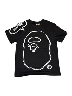BAPE black & White Tee