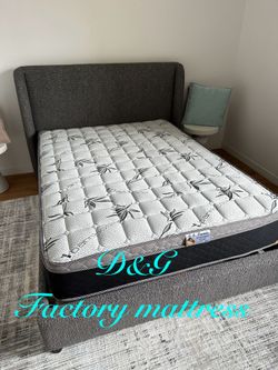Queen Size Mattress Pillow Top 12" Queen Size   new Mattress in a plastic sealed