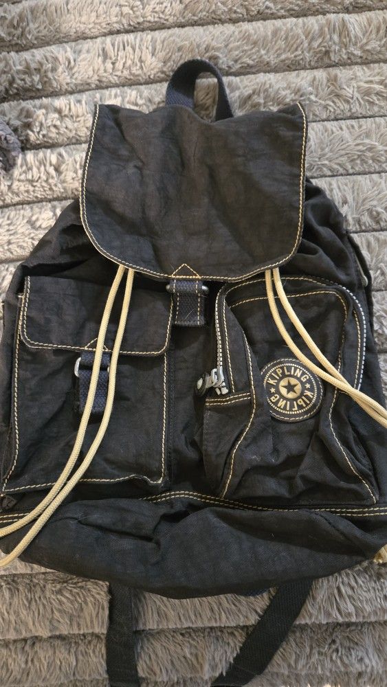 Black Kipling Backpack