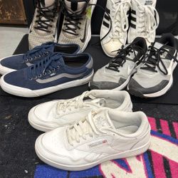 A Lot Of 5 Pairs Of Great Shoes